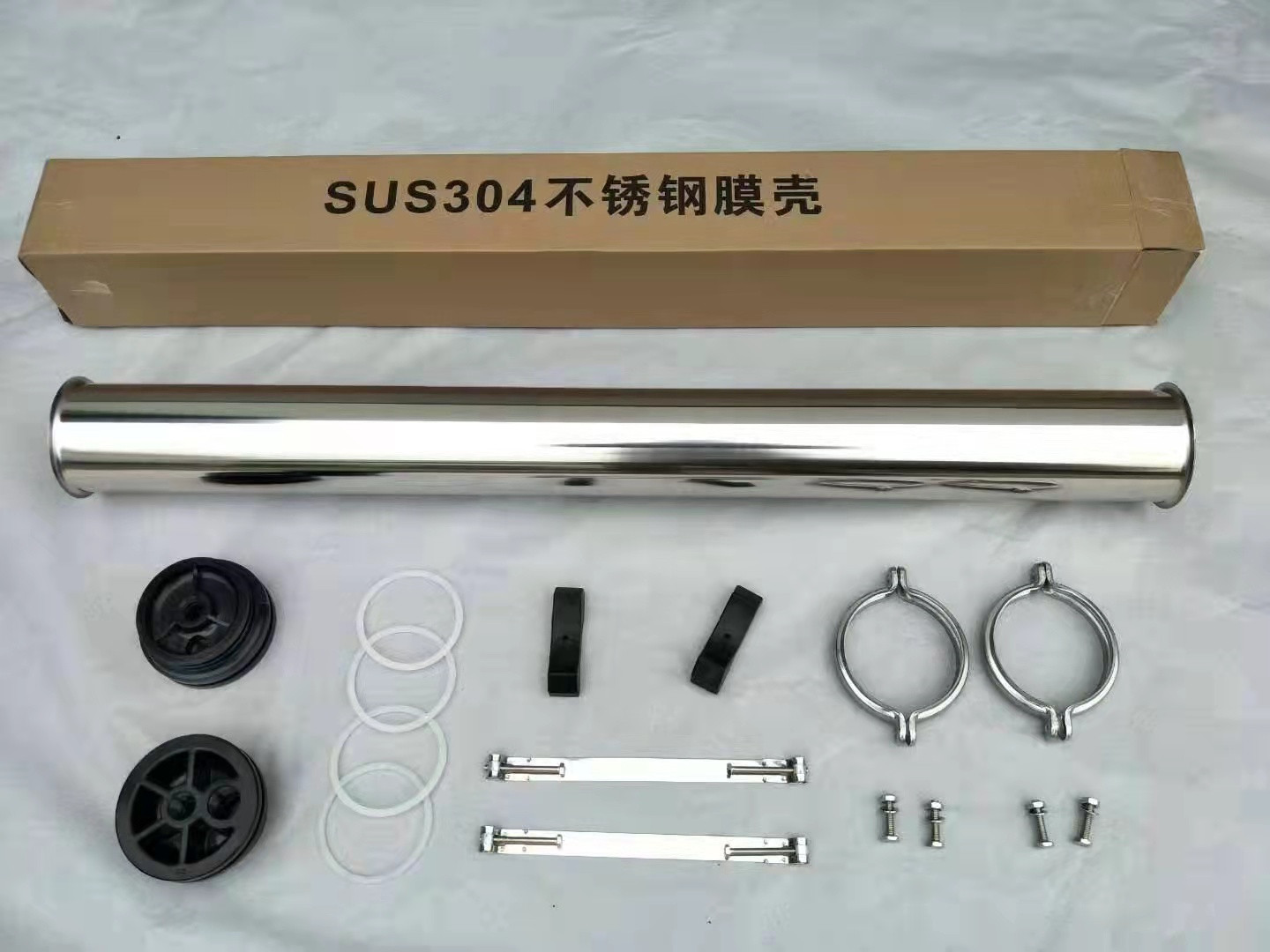 食品級(jí)304不銹鋼反滲透膜殼4040
